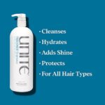 UNITE Hair - 7SECONDS Shampoo – Moisture-Enriched, Color-Safe & Hydrating Professional Shampoo – Protects from UV and Heat Damage, Enhances Shine, Sulfate-Free & Vegan, 32 Fl Oz - Image 3