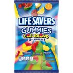 LIFE SAVERS Collision Gummies Candy Bag, Gummy Candy Packs for Goodie Bags, Road Trips, Treats, 7 oz (Pack of 12)