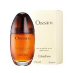 Calvin Klein Obsession Eau de Parfum – Ambery Women's Perfume – With Notes of Mandarin, Bergamot, Jasmine & Patchouli – Long Lasting Fragrance - Image 2