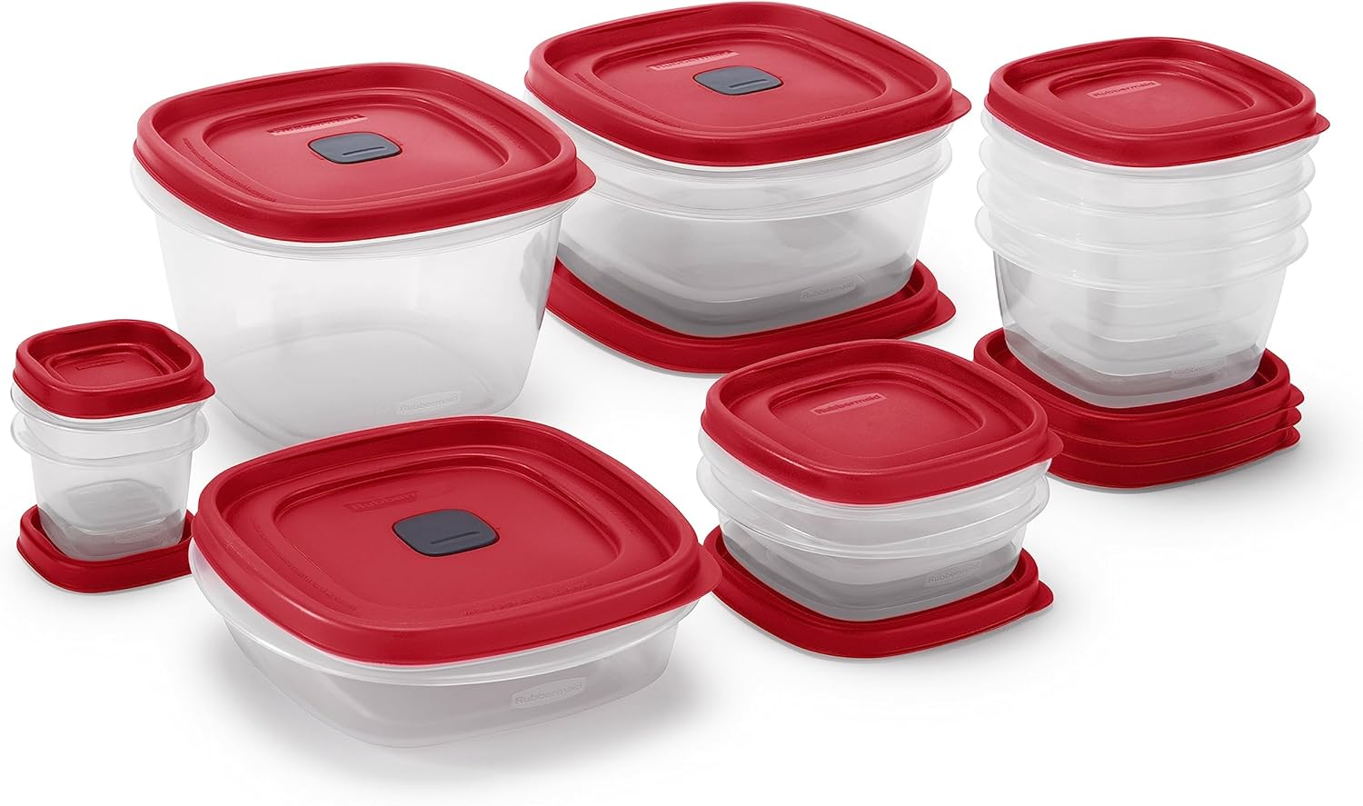 71U6eNJShUL._AC_SL1500_.jpg Rubbermaid Assorted Food Storage Container Set - Case of: 1; Each Pack Qty: 24; Total Items Qty: 24 - Image 1