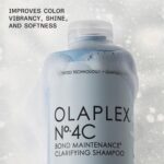 Olaplex No. 4C Bond Maintenance Clarifying Shampoo, Deep Cleans, Softens, Restores Shine, & Clarity, For All Hair Types Experiencing Product Buildup or Excess Oil - Image 2