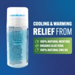 Blue Stop Max Applicator: Fast-Acting Massage Applicator for Sports Cream, Elbow Relief, Performance Roll On for Muscle & Joint Soreness - Convenient Relief for Active Individuals, 1 Pack of 3.4 Oz - Image 2