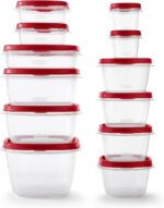 Rubbermaid Assorted Food Storage Container Set - Case of: 1; Each Pack Qty: 24; Total Items Qty: 24 - Image 2