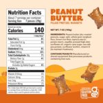 Quinn Gluten Free Peanut Butter Filled Pretzel Nuggets - Made with Real Ingredients, Whole Grain Sorghum, Sea Salt, Vegan, Dairy Free, Non-GMO - 7 Oz (Pack of 4) - Image 3