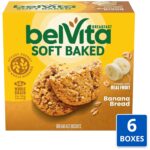 belVita Soft Baked Breakfast Bars, Banana Bread, 6 Boxes of 5 Packs (1 Biscuit Per Pack) - Image 4