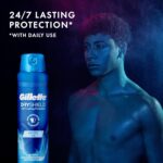 Gillette Dry Spray Antiperspirant and Deodorant for Men, 24/7 Sweat & Odor Protection, Anti-White Mark Technology, Arctic Ice Scent, 4.3 oz (Pack of 3) - Image 2