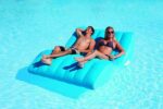 AIRHEAD SUN COMFORT COOL SUEDE Double Zero Gravity Lounge, Sapphire - Image 2
