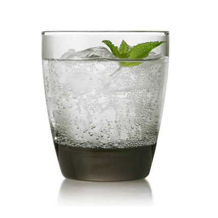 Libbey Classic Smoke Rocks Glasses, 13-ounce, Set of 12