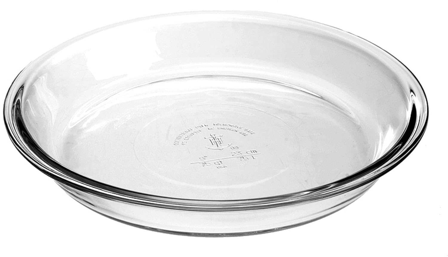 41ZGwvTj6rL._SL1500_.jpg Anchor Hocking 67301L11 Glass Pie Dish, Set of 2 - Image 1
