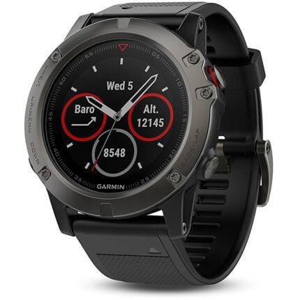 Garmin Fenix 5X Sapphire - Slate Gray with Black Band