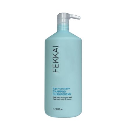 Fekkai Super Strength+ Protein PowerBond Shampoo - 33.8 oz - Bonds, Repairs, and Protects for 3X Stronger Hair - Free of Sulfates, Parabens, Phthalates - Vegan, Cruelty-Free